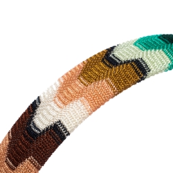 Pre Owned Missoni Multicolor Fabric Blend Head Band