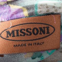 Pre Owned Missoni Multicolor Printed Sleeveless Maxi Dress S