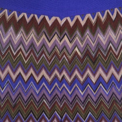 Missoni Multicolor Chevron Knit Elasticized Waist Pants L