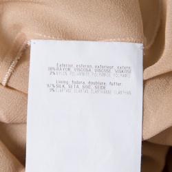 Pre Owned Missoni Multicolor Striped Knit Sleeveless Maxi Dress L