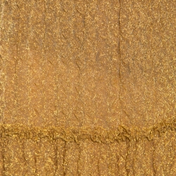 Pre Owned Missoni Metallic Gold Tiered Ruffle Detail Maxi Skirt S