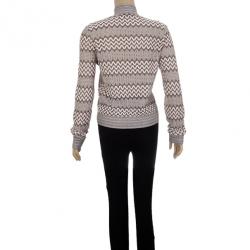 Pre Owned Missoni Zip Up Sweater M