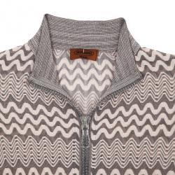 Pre Owned Missoni Zip Up Sweater M