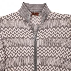 Pre Owned Missoni Zip Up Sweater M