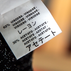 Pre Owned M Missoni Monochrome Lurex Knit Dolman Sleeve Top S