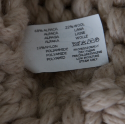 Pre Owned Missoni Green Chunky Alpaca Wool Knit Bois Ombre Cardigan L