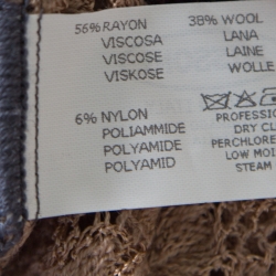 Pre Owned Missoni Multicolor Perforated Knit Short Sleeve Wrap Dress M