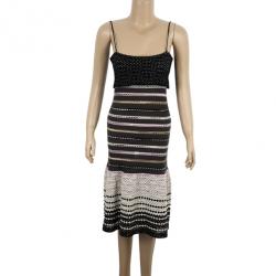 مملوكة مسبقًا Missoni Multicolor Drop Waist Dress M