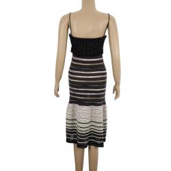 مملوكة مسبقًا Missoni Multicolor Drop Waist Dress M