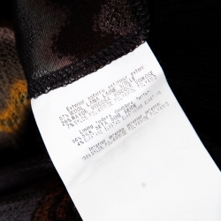 Pre Owned Missoni Multicolor Patterned Knit Drawstring Detail Pants M