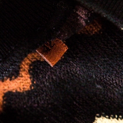 Pre Owned Missoni Multicolor Patterned Knit Drawstring Detail Pants M