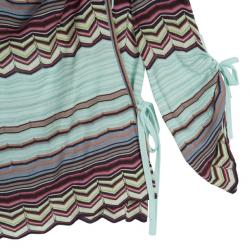 مملوكة مسبقًا Missoni Wrap Printed Top M