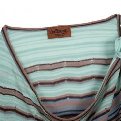 مملوكة مسبقًا Missoni Wrap Printed Top M