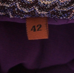 Pre Owned Missoni Multicolor Lurex Knit Sleeveless Maxi Dress M