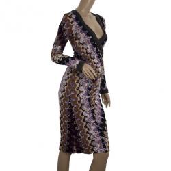 Pre Owned Missoni Wrap Effect Dress S