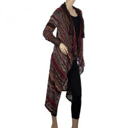 Pre Owned Missoni Cascading Cardigan M