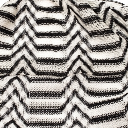 Pre Owned Missoni Multicolor Patterened Knit Perforated Yoke Maxi Kaftan Dress M