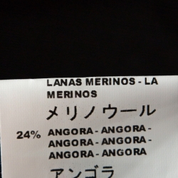 Pre Owned Missoni Grey and Pink Wool Ruffle Front Detail Tunic Sweater L