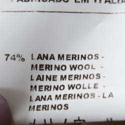 Pre Owned M Missoni Multicolor Zig Zag Knit Knee Length Skirt L