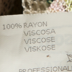 Pre Owned Missoni Mare Multicolor Chevron Patterned Knit Cover Up M