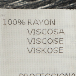 Pre Owned Missoni Mare Multicolor Chevron Knit Front Tie Detail Cover Up L