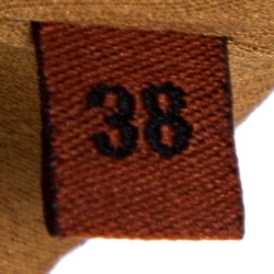 Pre Owned Missoni Yellow Ochre Zig Zag Textured Knit Wrap Dress S