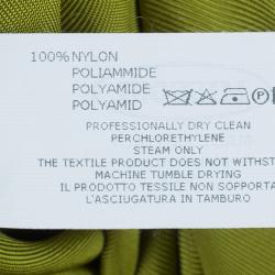 Pre Owned Missoni Green Printed Panel Sequin Belt Gown S