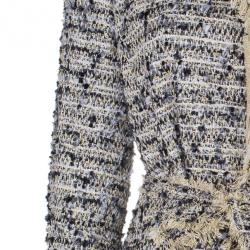 Pre Owned Missoni Multicolor Tweed Belted Jacket M