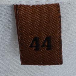 Pre Owned Missoni Multicolor Knit Zig Zag Dress and Cardigan Set M