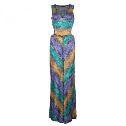 Missoni Mare Open-Back Multicolor Knit Jumpsuit M