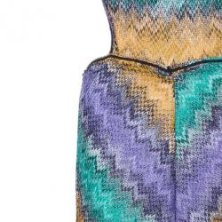 Missoni Mare Open-Back Multicolor Knit Jumpsuit M