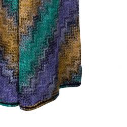 Missoni Mare Open-Back Multicolor Knit Jumpsuit M