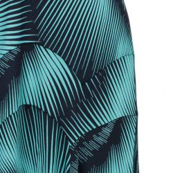 Pre Owned فستان ميزوني مطبوع بحمالة عنق L