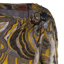 مملوكة مسبقًا Missoni Multicolor Patterned Dress With Stone Embellishment L