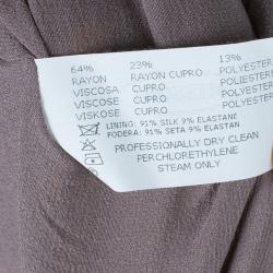 مملوكة مسبقًا Missoni Multicolor Patterned Dress With Stone Embellishment L