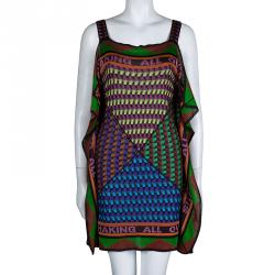 Pre Owned Missoni Multicolor Sleeveless Kaftan Dress S