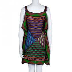 Pre Owned Missoni Multicolor Sleeveless Kaftan Dress S