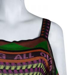 Pre Owned Missoni Multicolor Sleeveless Kaftan Dress S