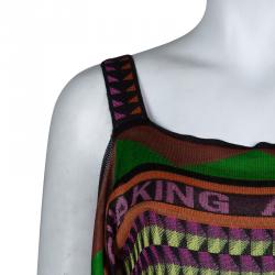 Pre Owned Missoni Multicolor Sleeveless Kaftan Dress S