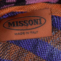 Pre Owned Missoni Multicolor Sleeveless Kaftan Dress S