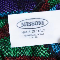 Pre Owned Missoni Multicolor Sleeveless Kaftan Dress S