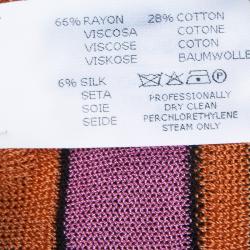 Pre Owned Missoni Multicolor Sleeveless Kaftan Dress S