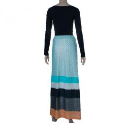 مملوكة مسبقًا Missoni Color-Block Maxi Skirt S