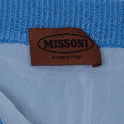 مملوكة مسبقًا S تنورة ميزوني طويلة مغزولة متعددة الألوان