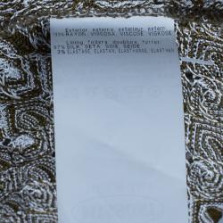 مملوكة مسبقًا S تنورة ميزوني طويلة مغزولة متعددة الألوان