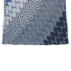 Pre Owned Missoni Zig-Zag Print Knit Dress M