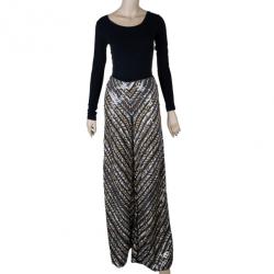 مملوكة مسبقًا Missoni Sequin Embellished Wide Pants M