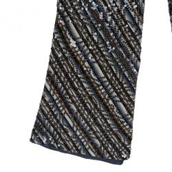 مملوكة مسبقًا Missoni Sequin Embellished Wide Pants M