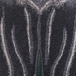 Pre Owned Missoni Multicolor Stripe Lurex Knit Flared Maxi Skirt M