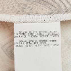 Pre Owned Missoni Multicolor Wave Patterned Knit Wrap Around Mini Skirt M